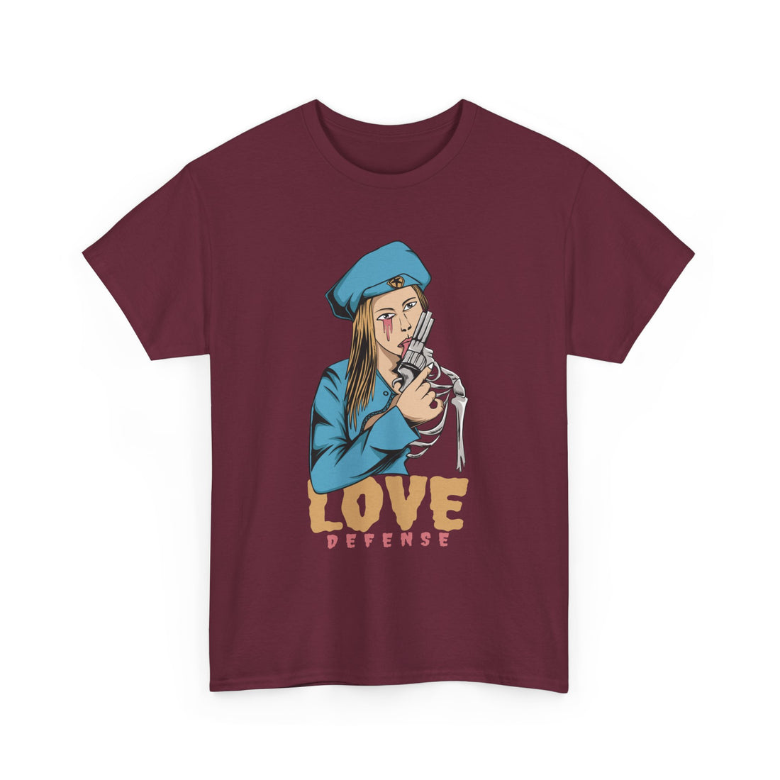 Love Defense T-Shirt - Graphic T-Shirt from Tee Utopia