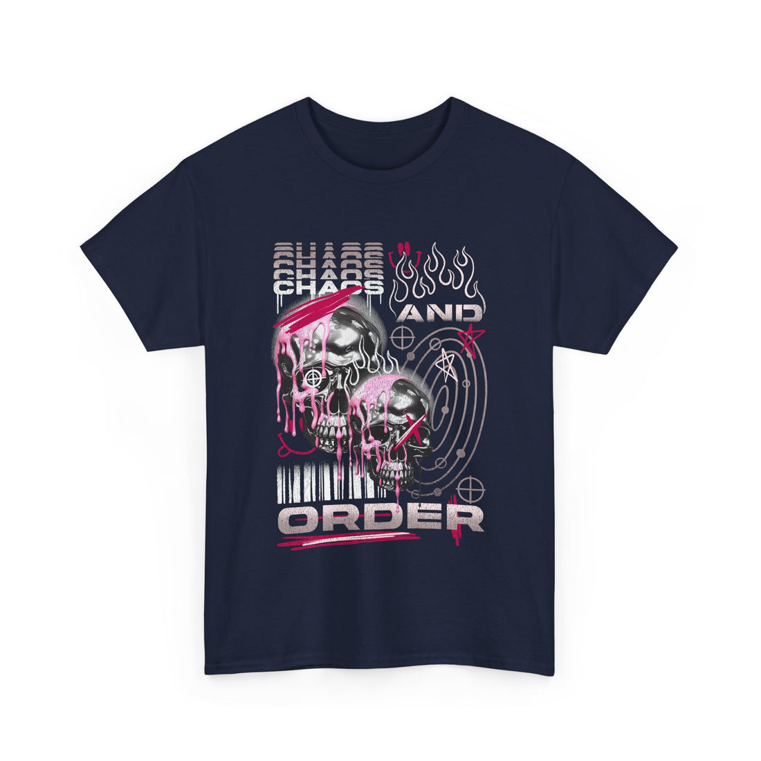 Chaos And Order T-Shirt - Graphic T-Shirt from Tee Utopia