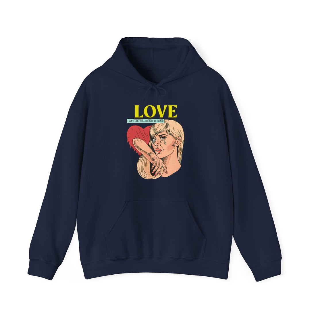 I Don't Love You Hoodie - Graphic Hoodie from Tee Utopia