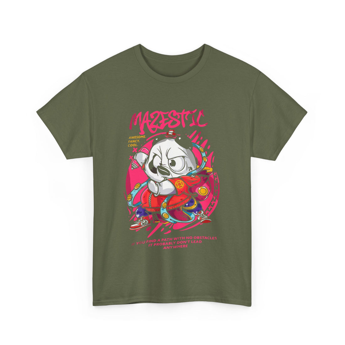 Awesome, Fancy, Cool T-Shirt - Graphic T-Shirt from Tee Utopia