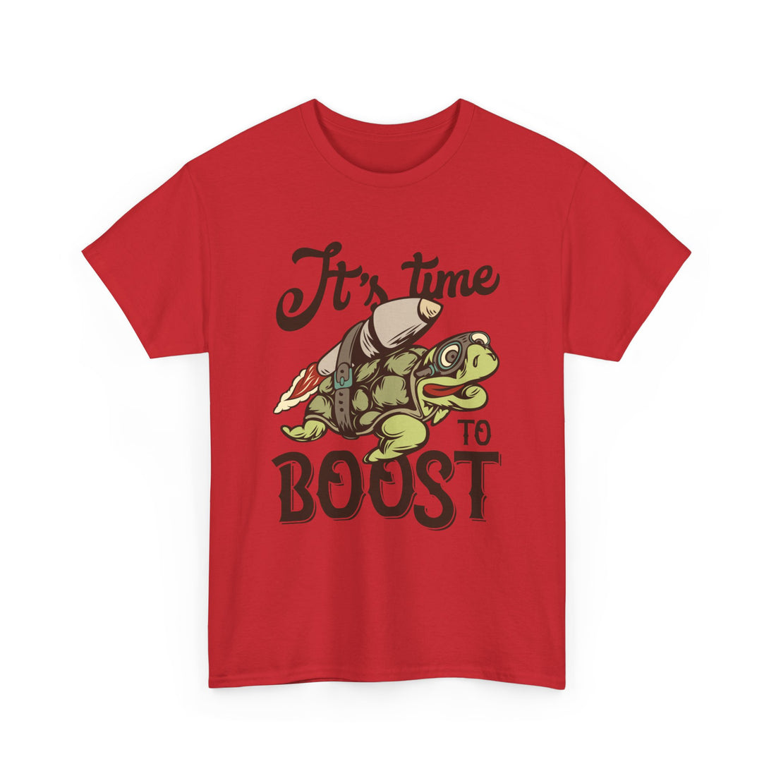 It's Time To Boost T-Shirt - Graphic T-Shirt from Tee Utopia