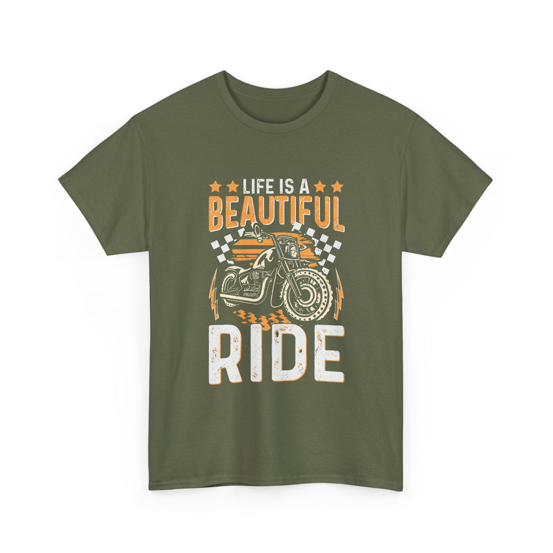 Life Is Beautiful Ride T-Shirt - Graphic T-Shirt from Tee Utopia