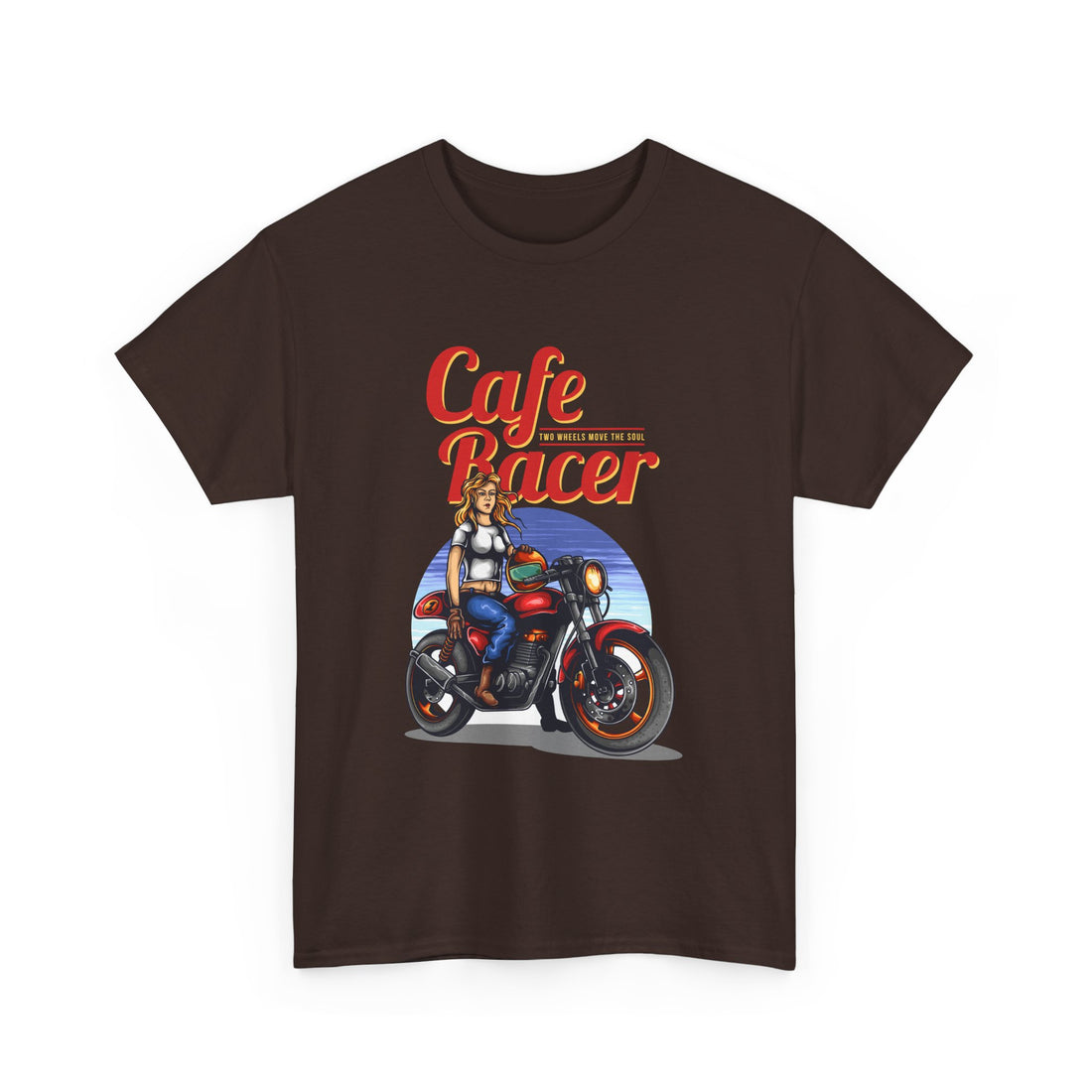 Two Wheels Move The Soul T-Shirt - Graphic T-Shirt from Tee Utopia