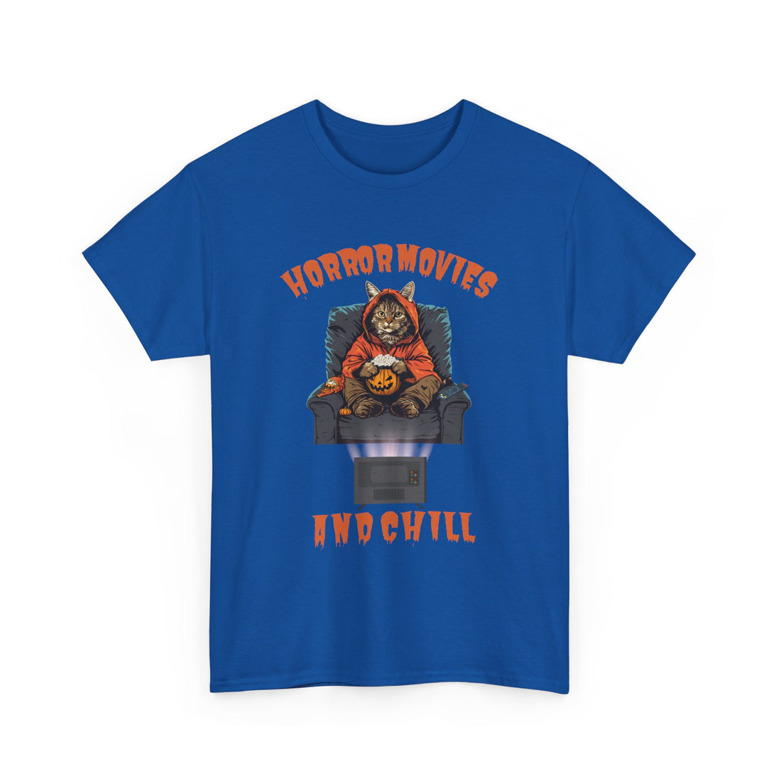 Horror Movies and Chill T-Shirt - Graphic T-Shirt from Tee Utopia