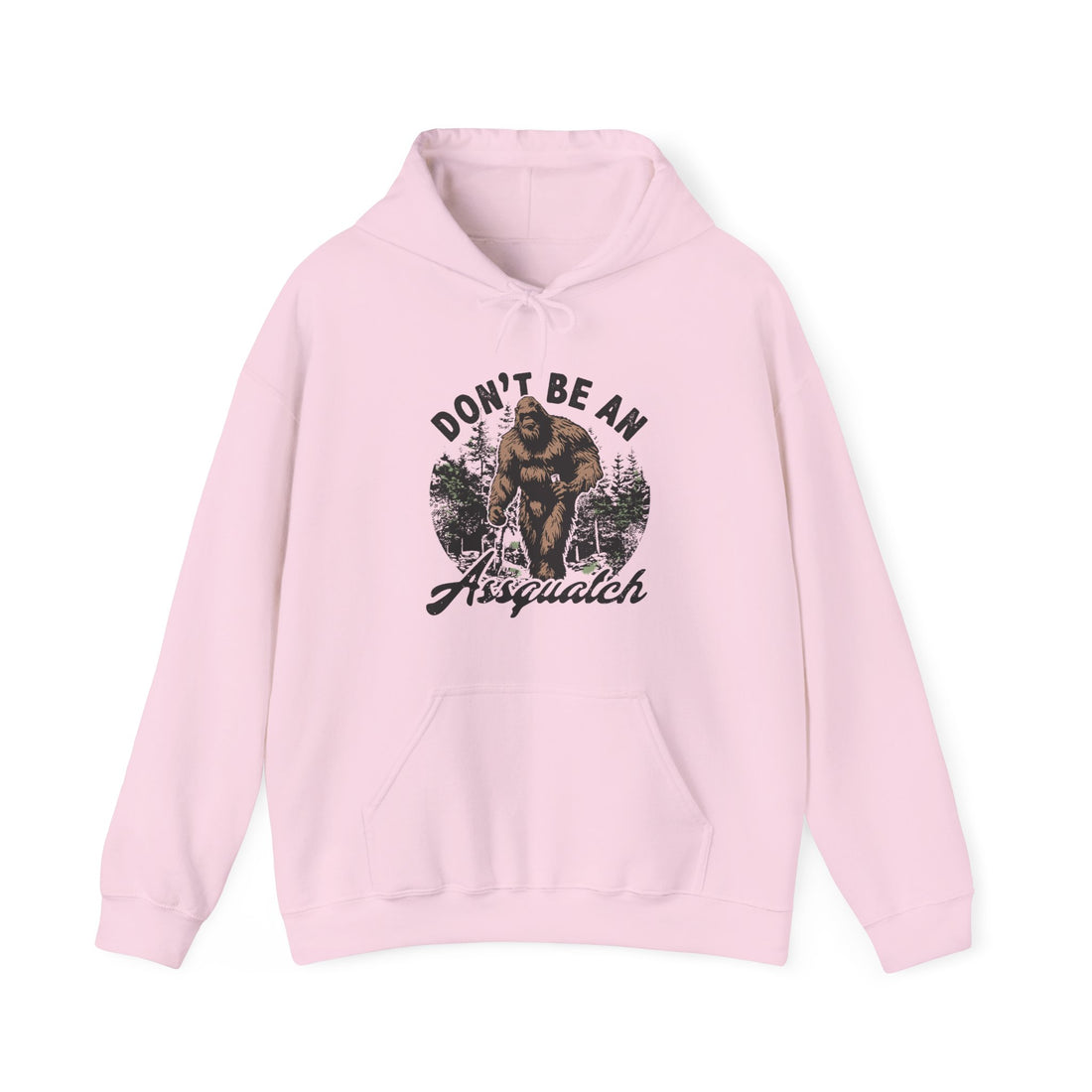 Don't Be An Assquatch Hoodie - Graphic Hoodie from Tee Utopia