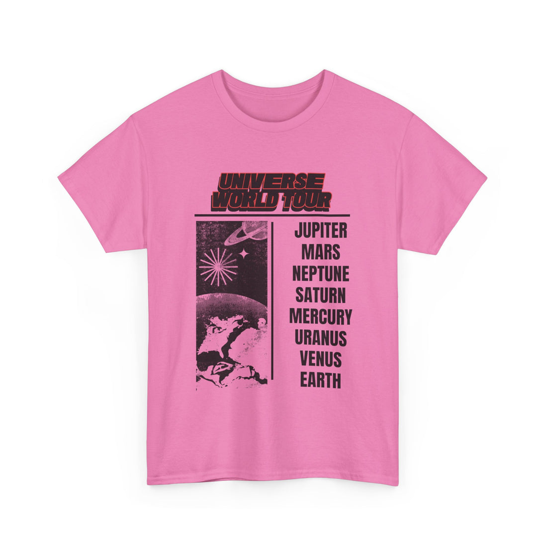 Universe World Tour T-Shirt - Graphic T-Shirt from Tee Utopia