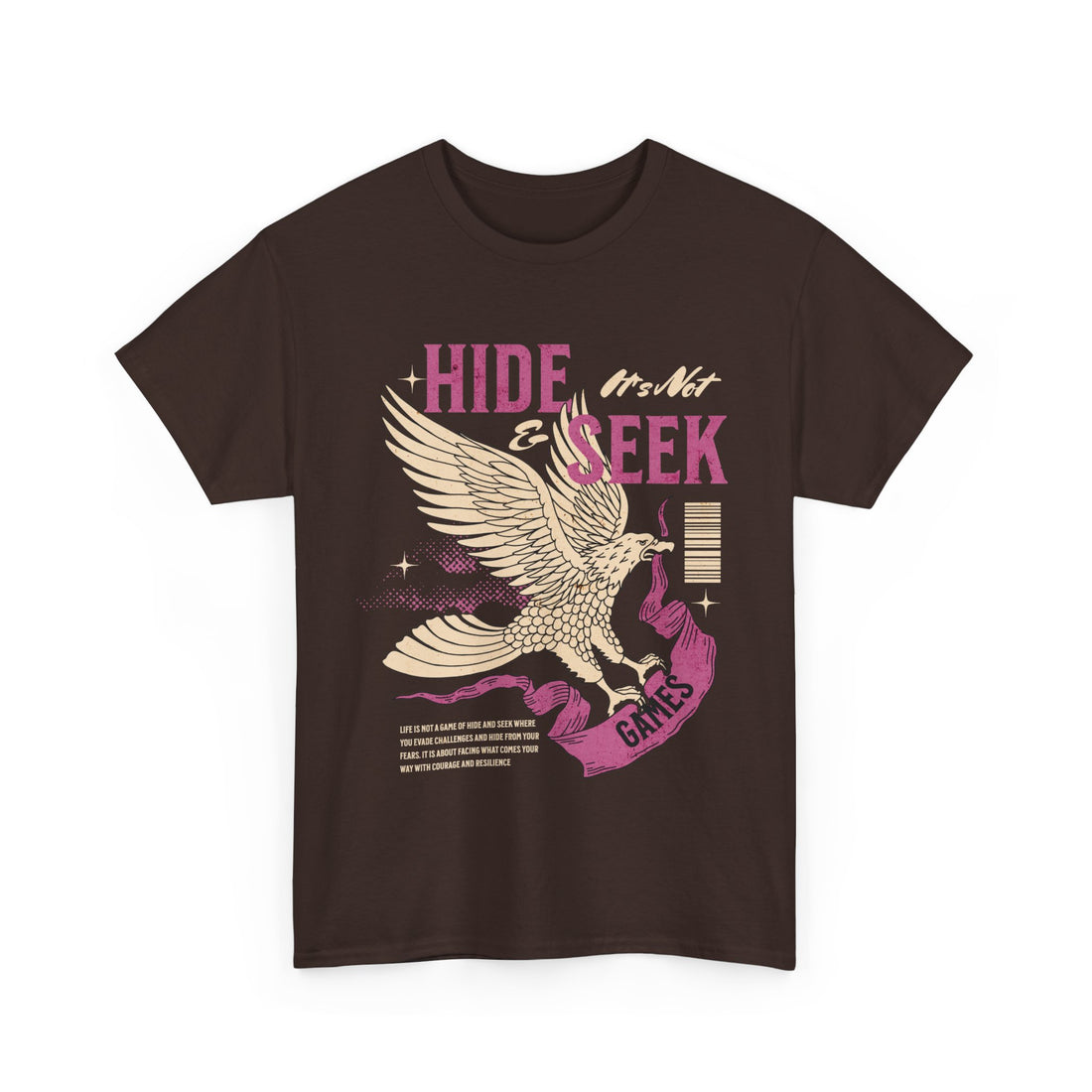 Hide and Seek T-Shirt - Graphic T-Shirt from Tee Utopia