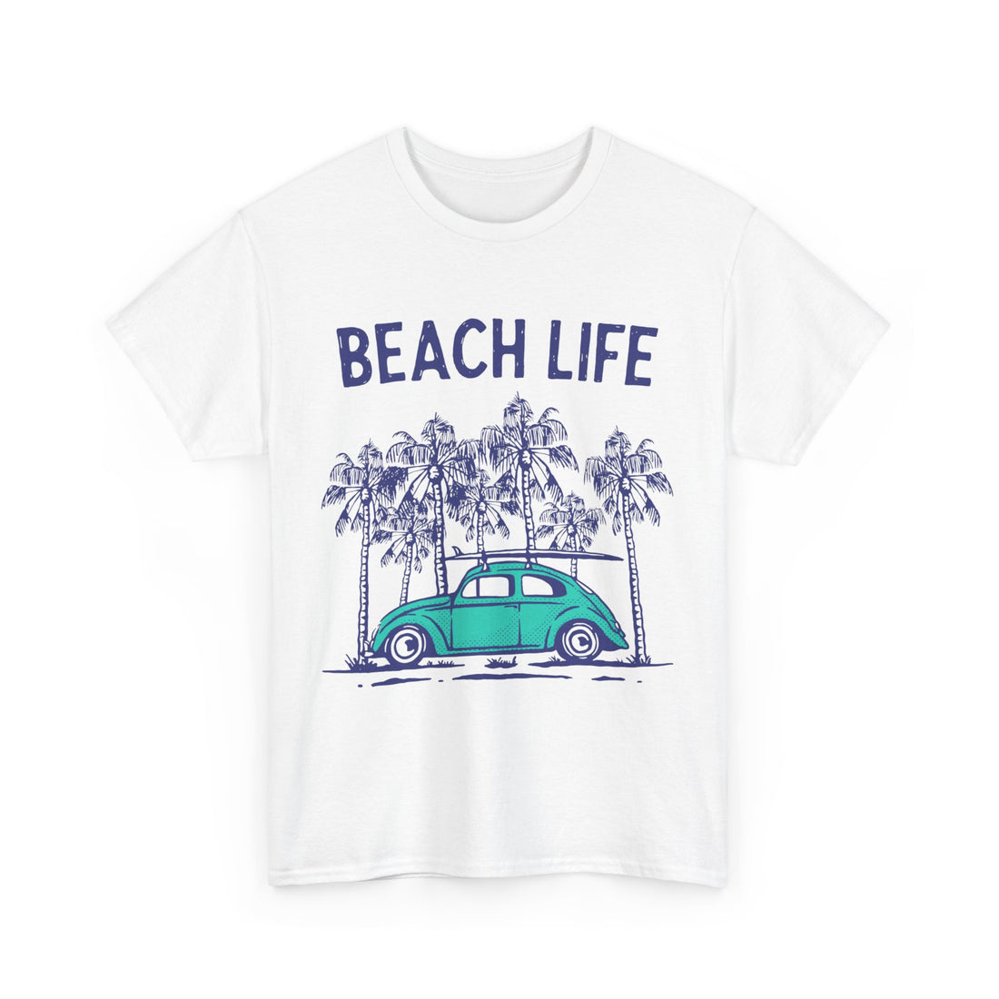 Beach Life T-Shirt - Graphic T-Shirt from Tee Utopia