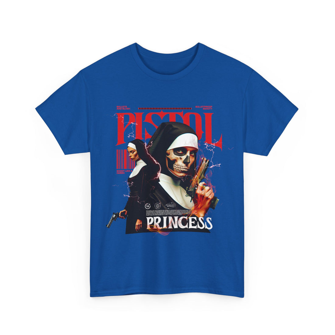 Pistol Princess T-Shirt - Graphic T-Shirt from Tee Utopia