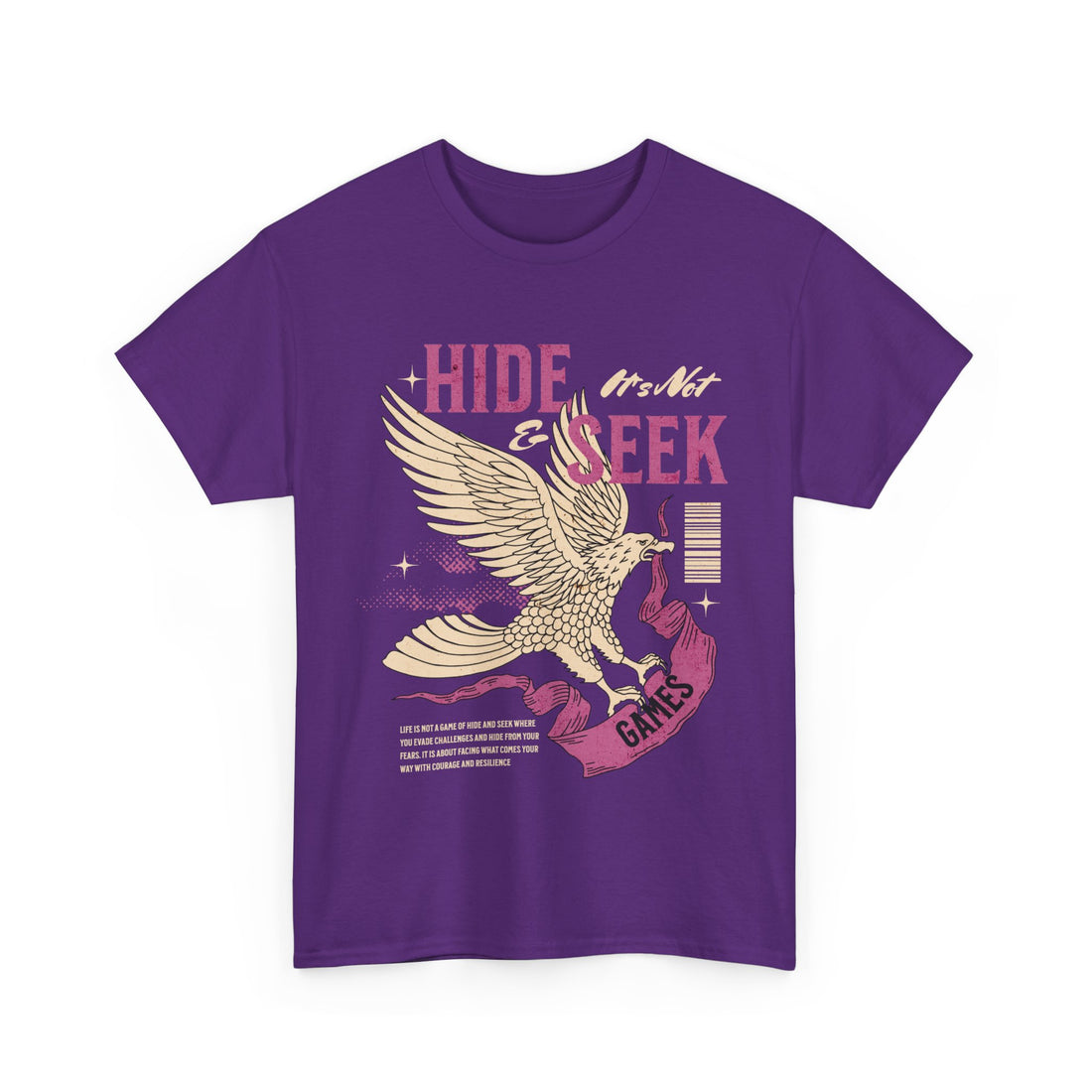 Hide and Seek T-Shirt - Graphic T-Shirt from Tee Utopia