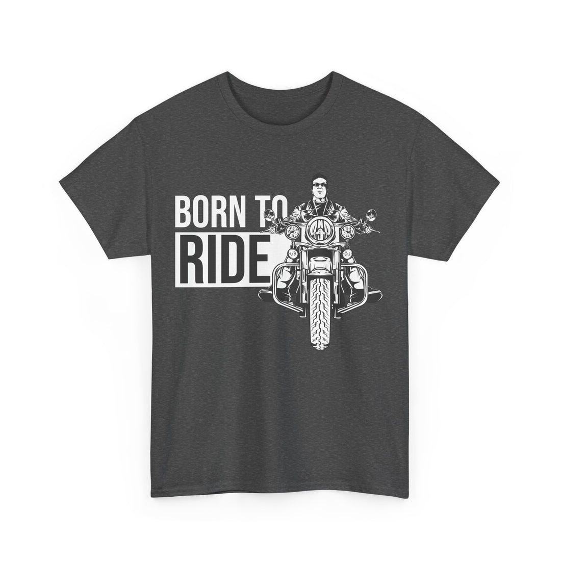 Born To Ride Biker T-Shirt - Graphic T-Shirt from Tee Utopia