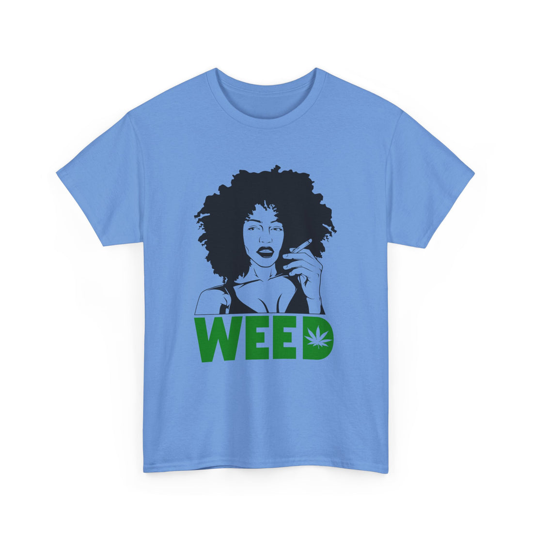 Weed Lady Vibes T-Shirt - Graphic T-Shirt from Tee Utopia