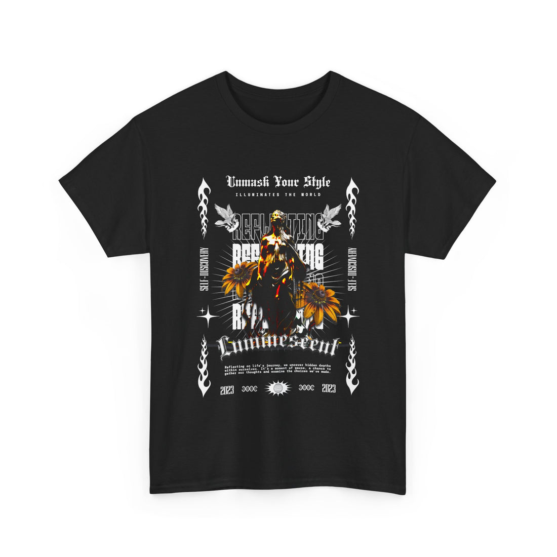 Unmask Your Style T-Shirt - Graphic T-Shirt from Tee Utopia