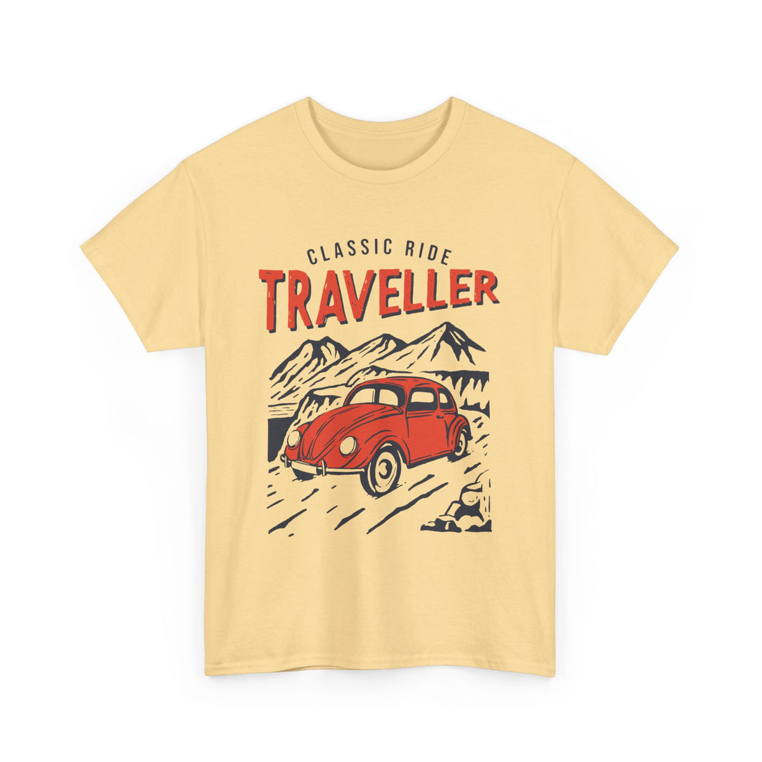 Classic Ride Traveler T-Shirt - Graphic T-Shirt from Tee Utopia