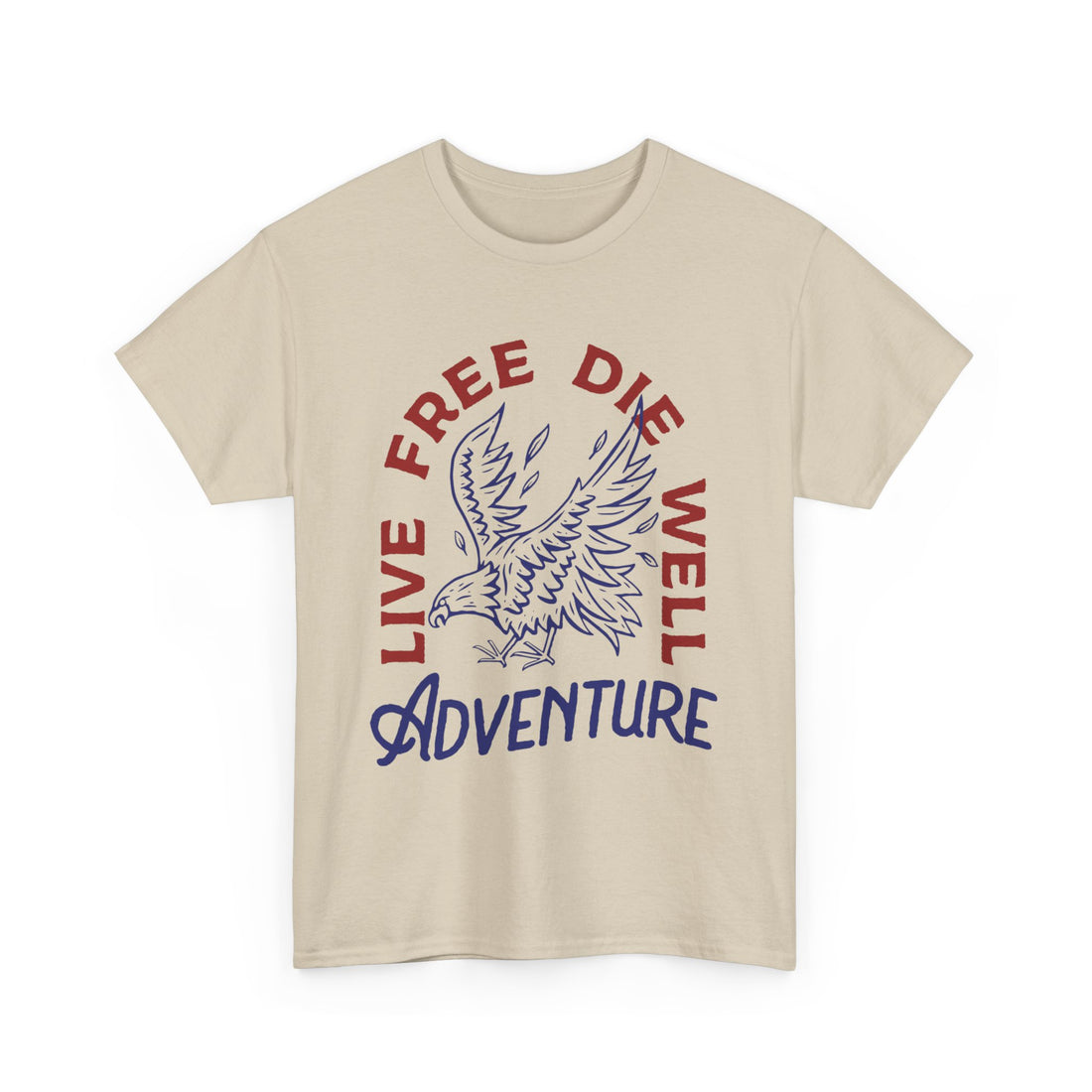 Live Free Die Well T-Shirt - Graphic T-Shirt from Tee Utopia