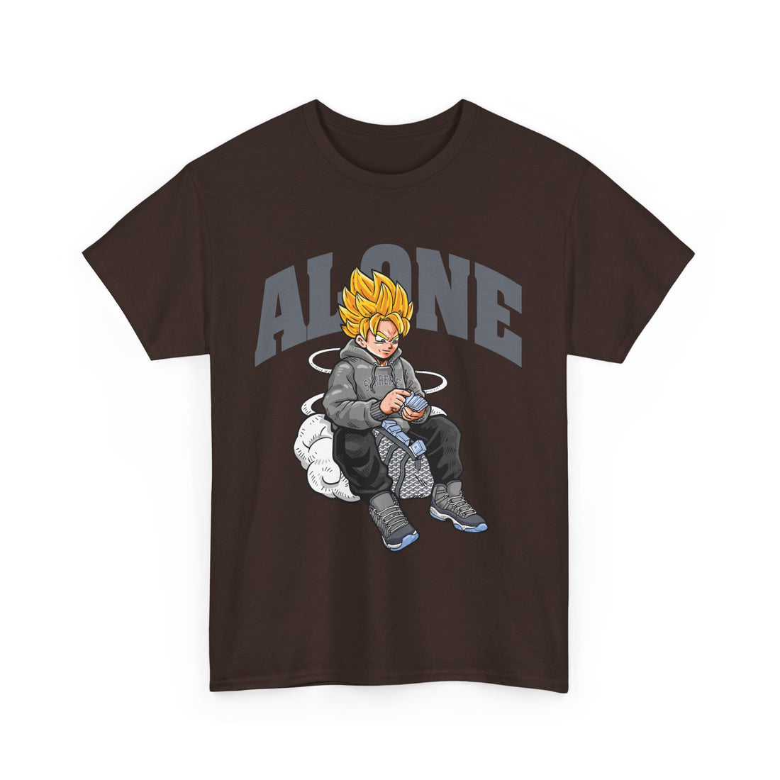 Alone T-Shirt - Graphic T-Shirt from Tee Utopia