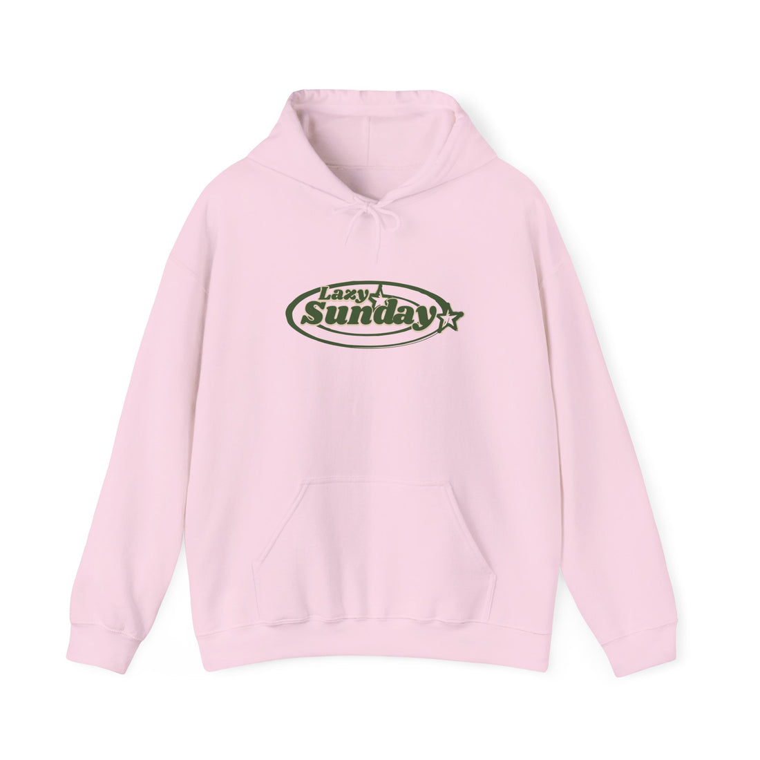 Lazy Sunday Front and Back Hoodie