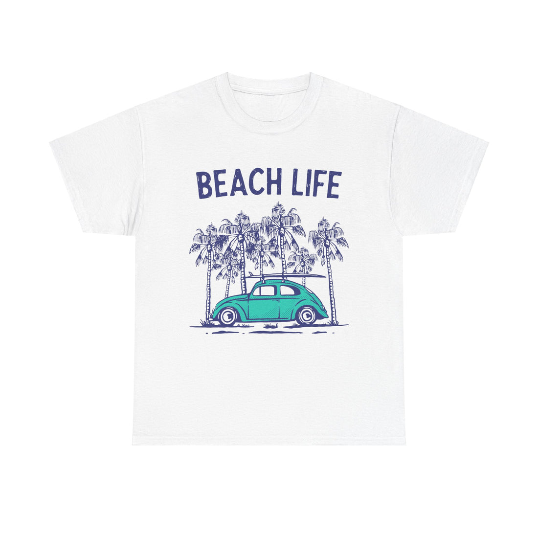 Beach Life T-Shirt - Graphic T-Shirt from Tee Utopia