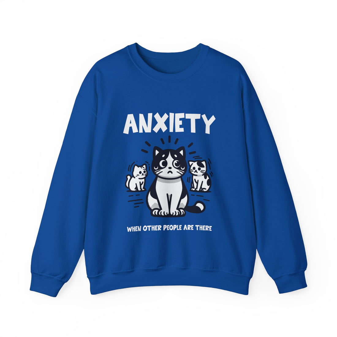 When Other People Are There Sweatshirt - Graphic Sweatshirt from Tee Utopia