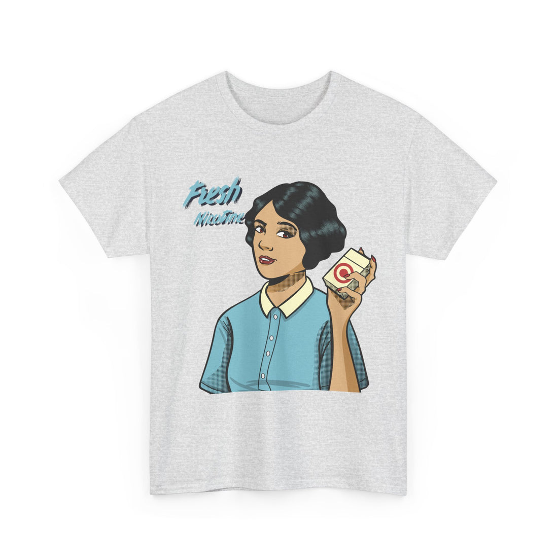 Fresh Nicotine T-Shirt - Graphic T-Shirt from Tee Utopia