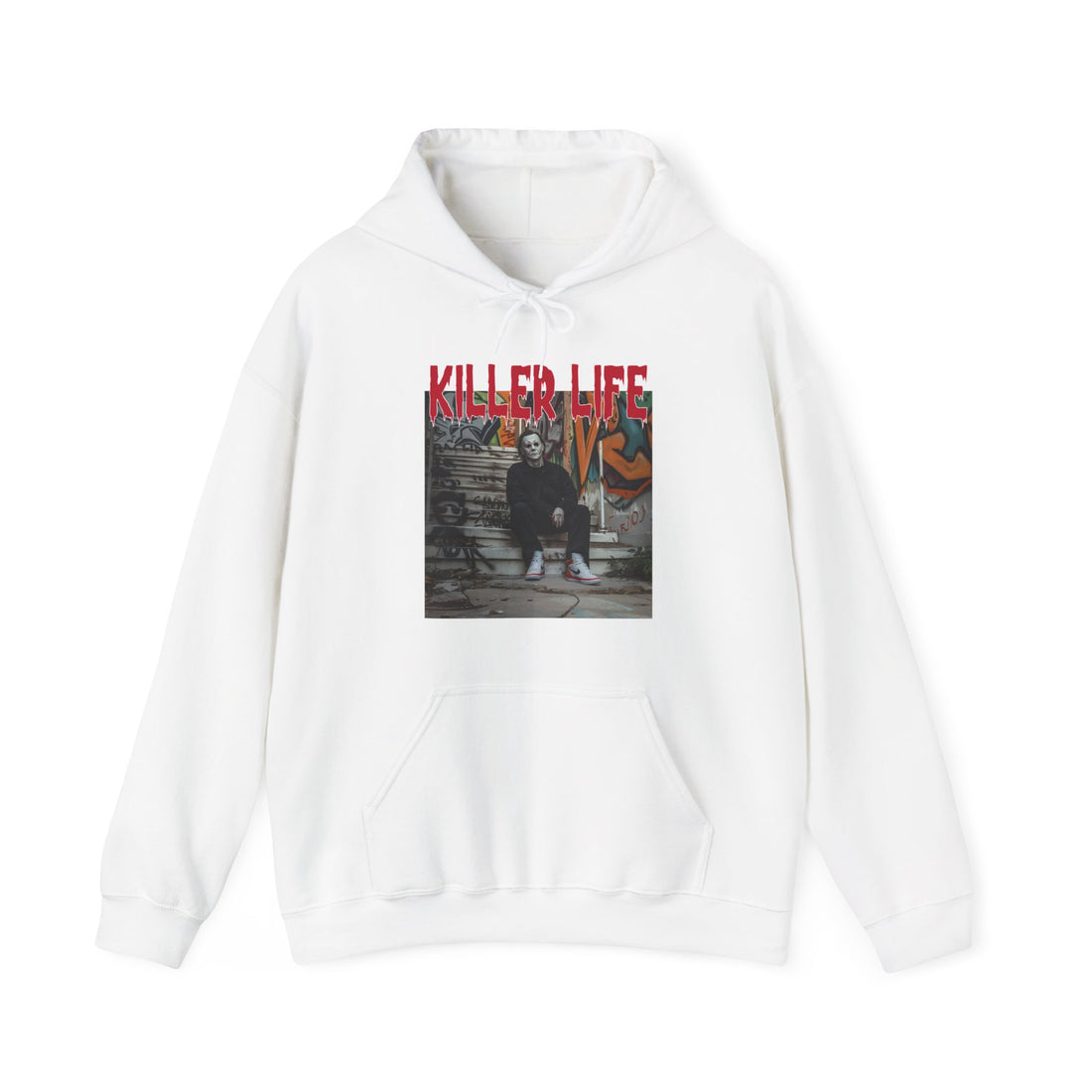 Killer Life Hoodie - Graphic Hoodie from Tee Utopia