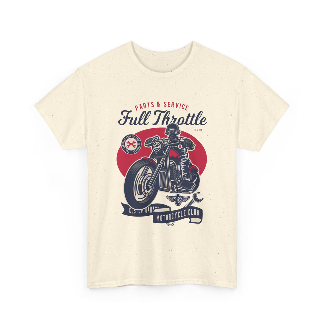 Full Throttle T-Shirt - Graphic T-Shirt from Tee Utopia