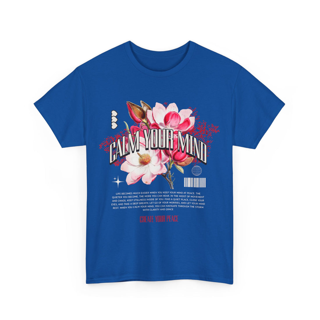 Calm Your Mind T-Shirt - Graphic T-Shirt from Tee Utopia