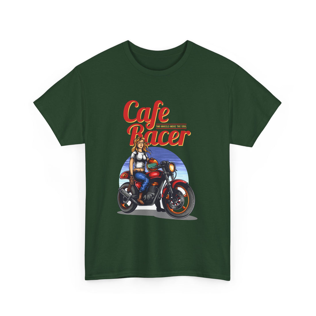 Two Wheels Move The Soul T-Shirt - Graphic T-Shirt from Tee Utopia