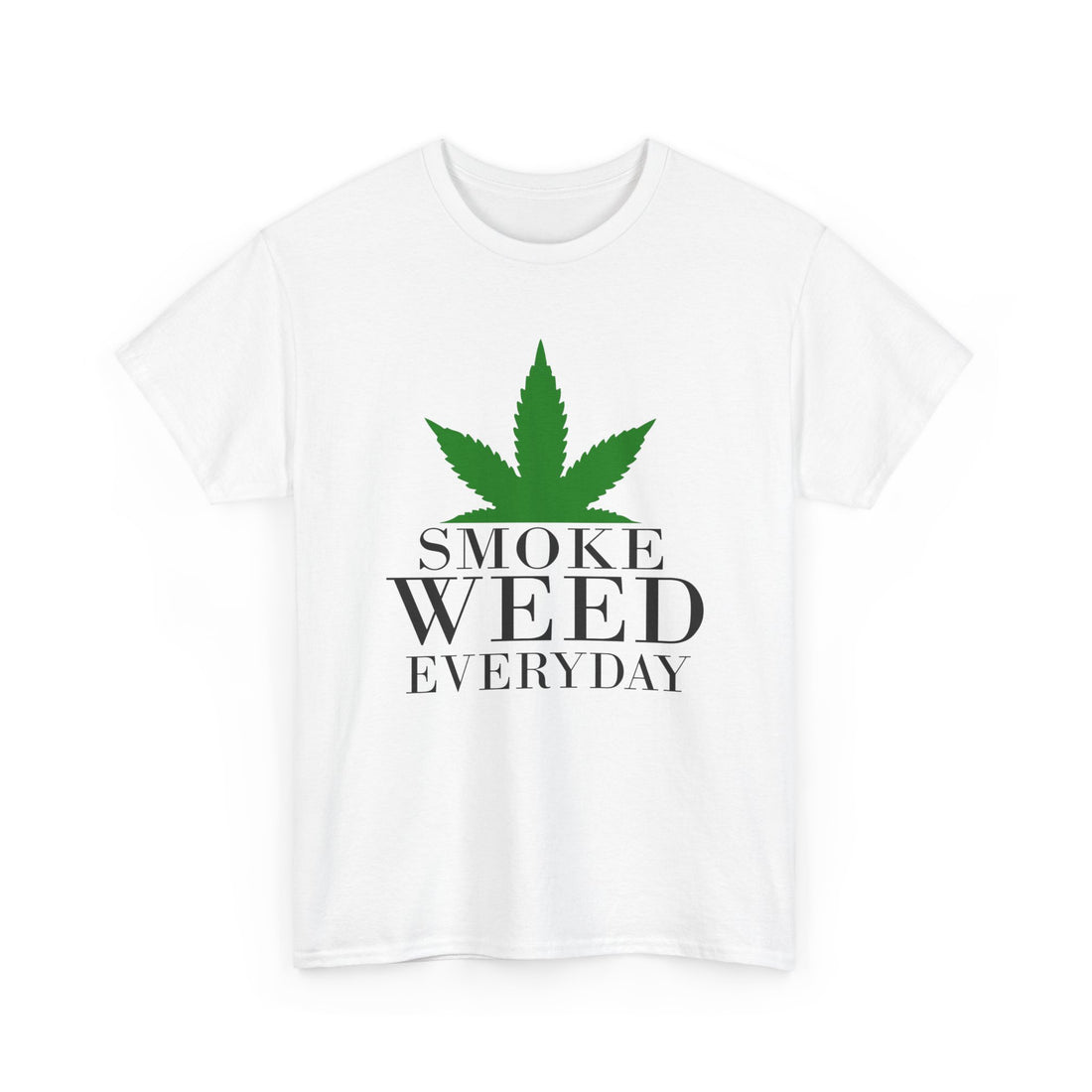 Smoke Weed Everyday T-Shirt - Graphic T-Shirt from Tee Utopia