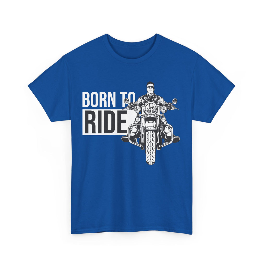 Born To Ride Biker T-Shirt - Graphic T-Shirt from Tee Utopia