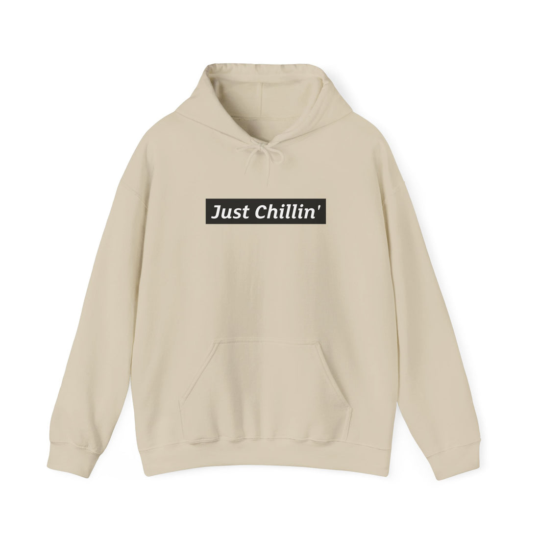 Just Chillin Hoodie - Graphic Hoodie from Tee Utopia