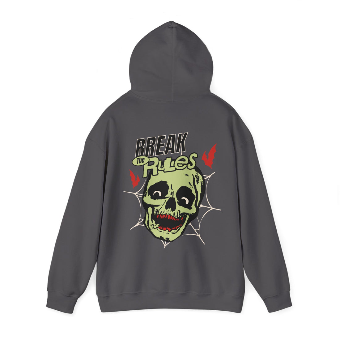Break The Rules Front and Back Hoodie - Graphic Hoodie from Tee Utopia