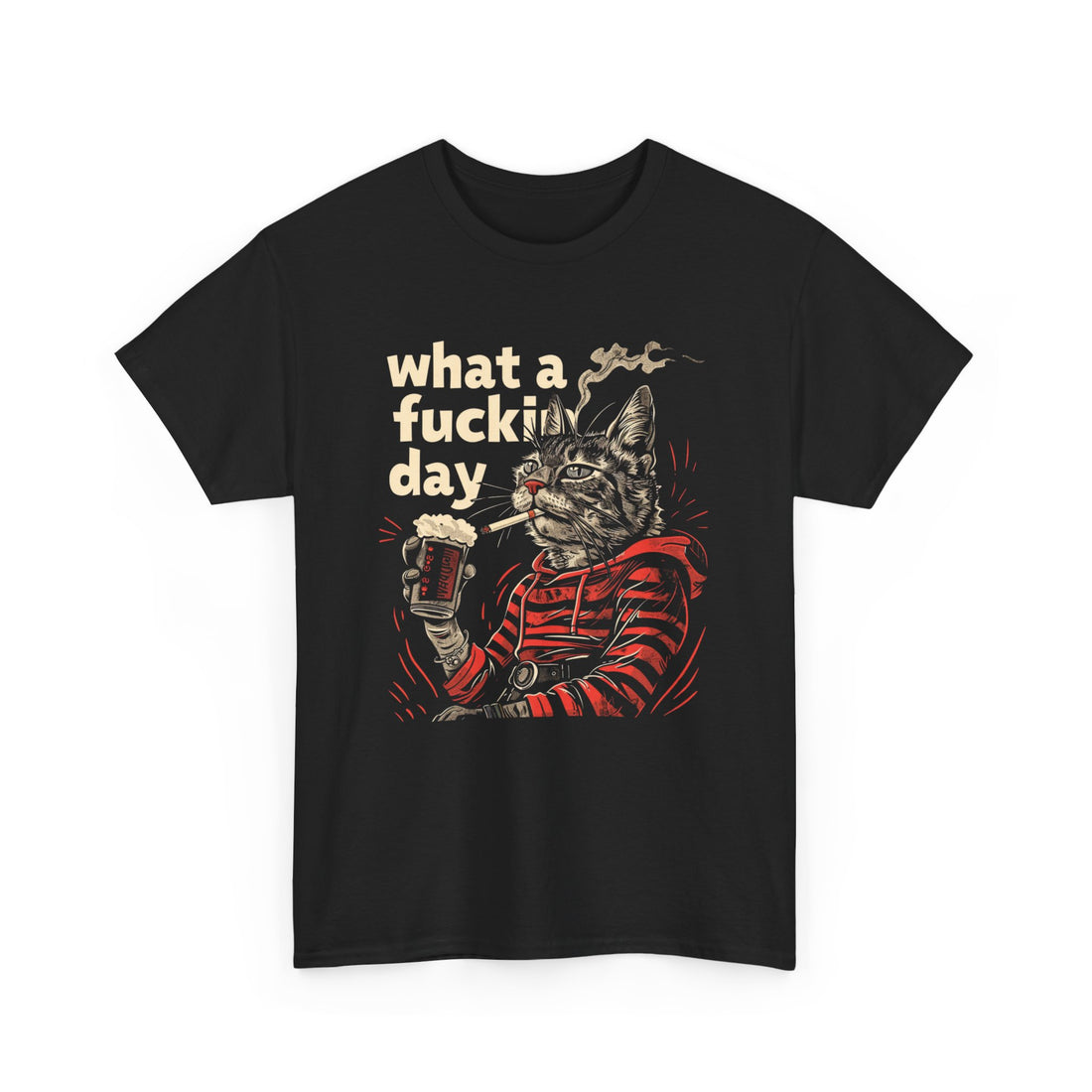 What A F*cking Day T-Shirt - Graphic T-Shirt from Tee Utopia