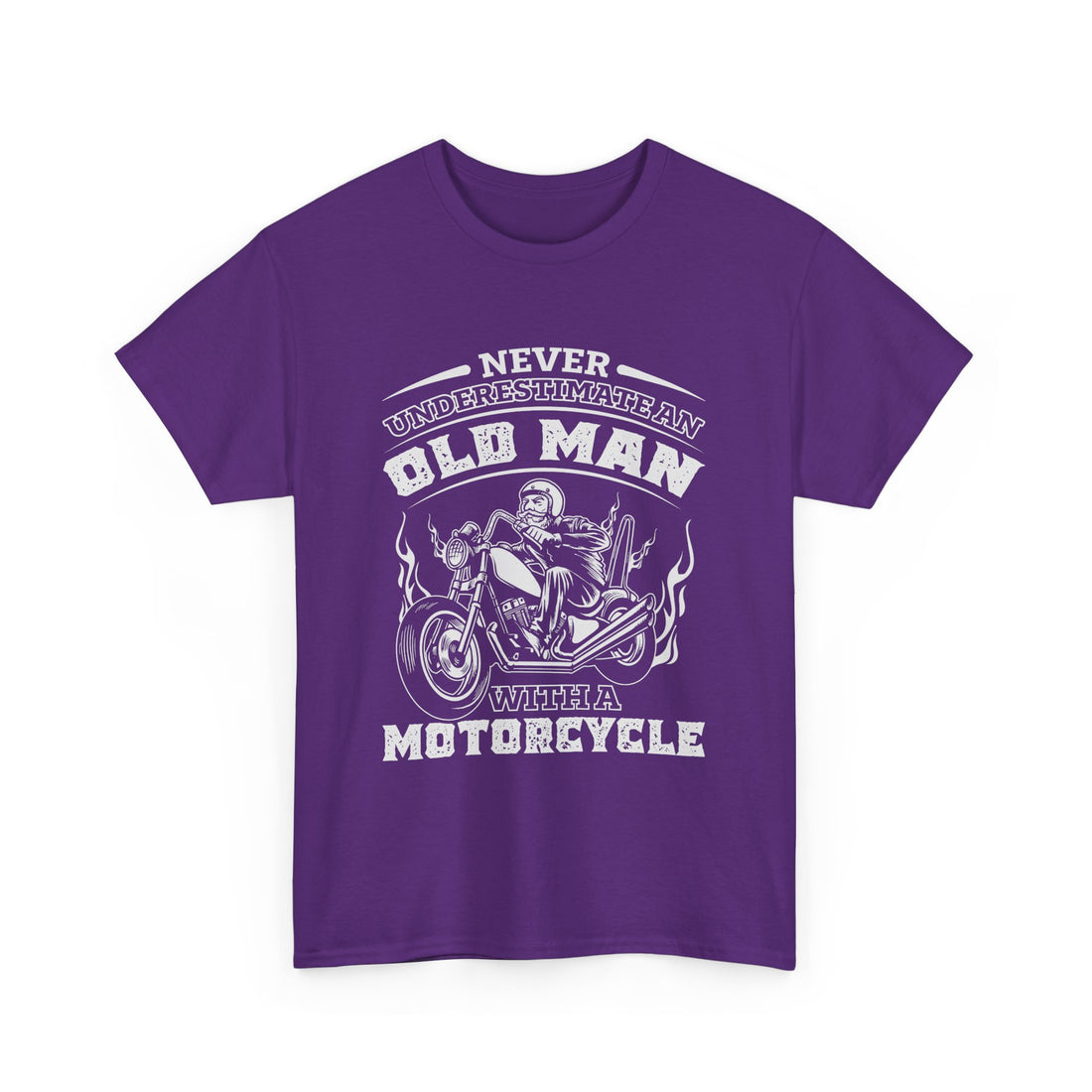 Never Underestimate An Old Man T-Shirt - Graphic T-Shirt from Tee Utopia
