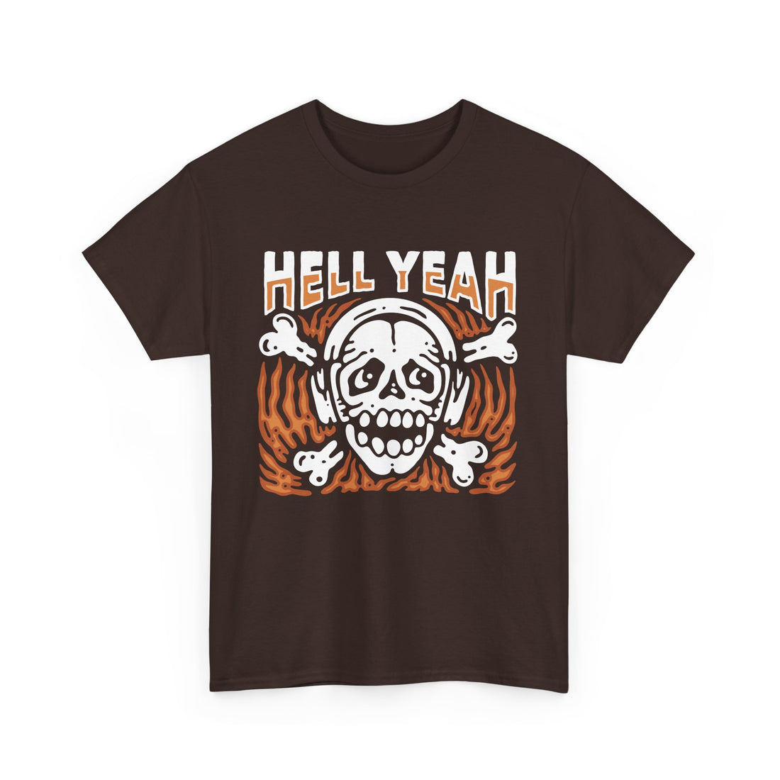 Hell Yeah T-Shirt - Graphic T-Shirt from Tee Utopia
