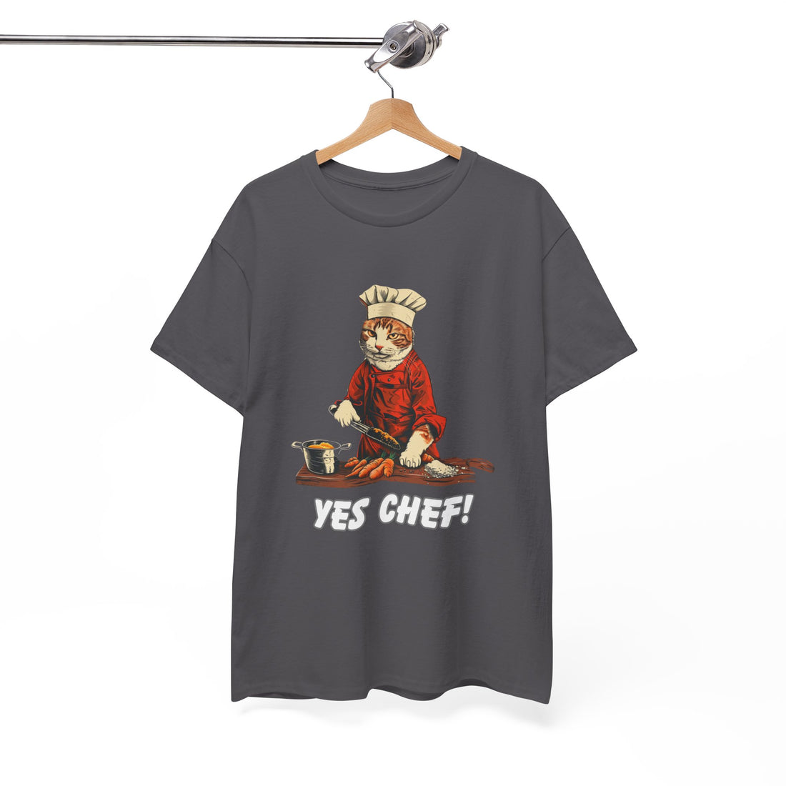 Yes Chef! T-Shirt - Graphic T-Shirt from Tee Utopia