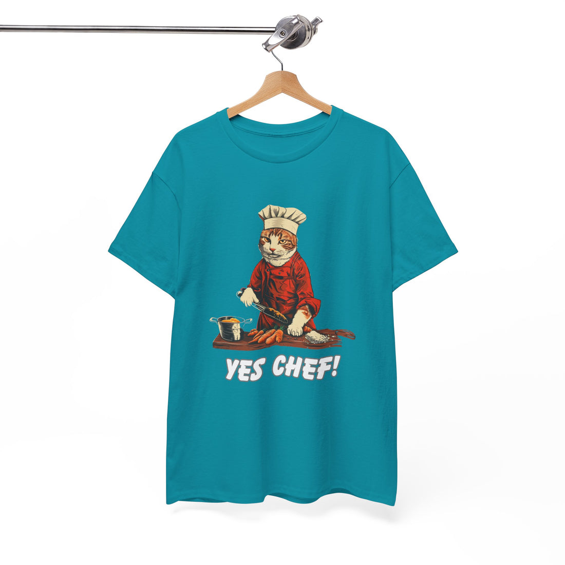 Yes Chef! T-Shirt - Graphic T-Shirt from Tee Utopia