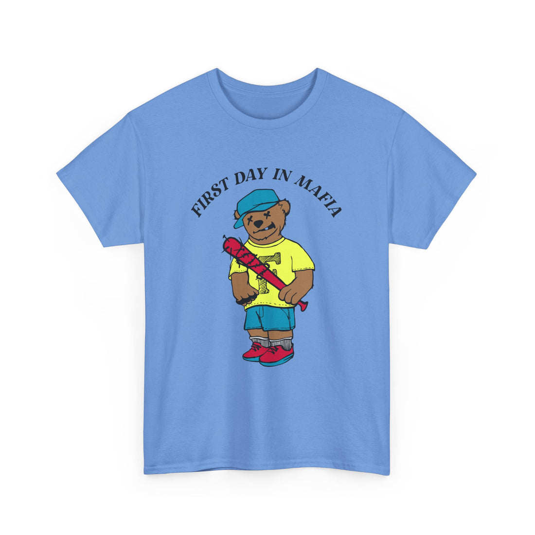 First Day In Mafia T-Shirt - Graphic T-Shirt from Tee Utopia