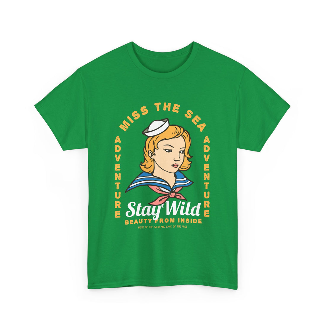 Miss The Sea T-Shirt - Graphic T-Shirt from Tee Utopia