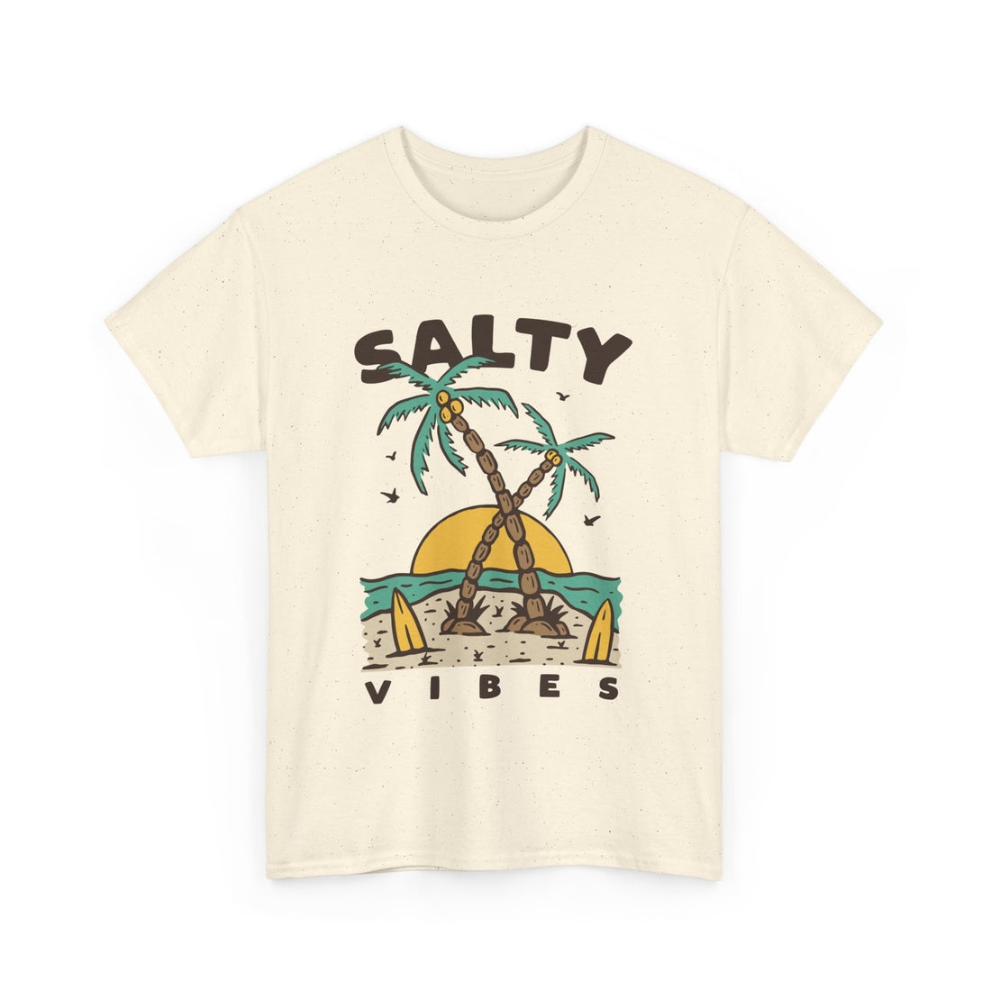 Salty Vibes T-Shirt - Graphic T-Shirt from Tee Utopia