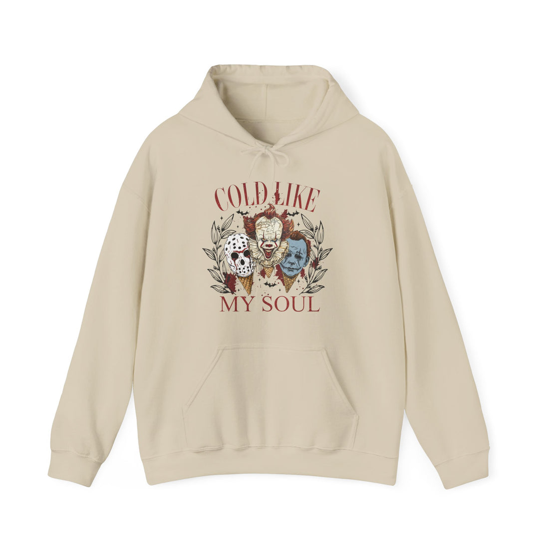 Cold Like My Soul Hoodie - Graphic Hoodie from Tee Utopia