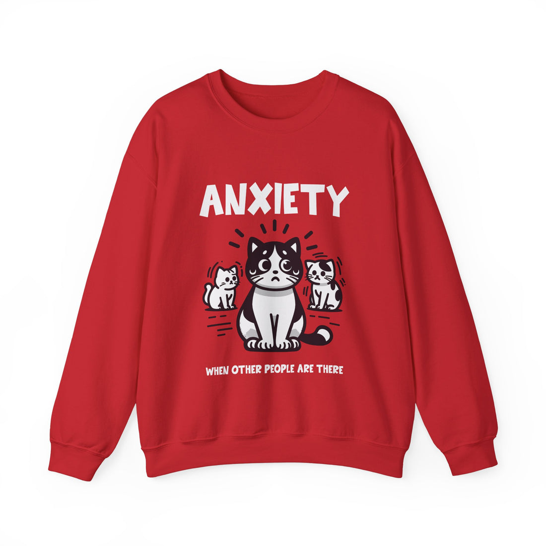 When Other People Are There Sweatshirt - Graphic Sweatshirt from Tee Utopia