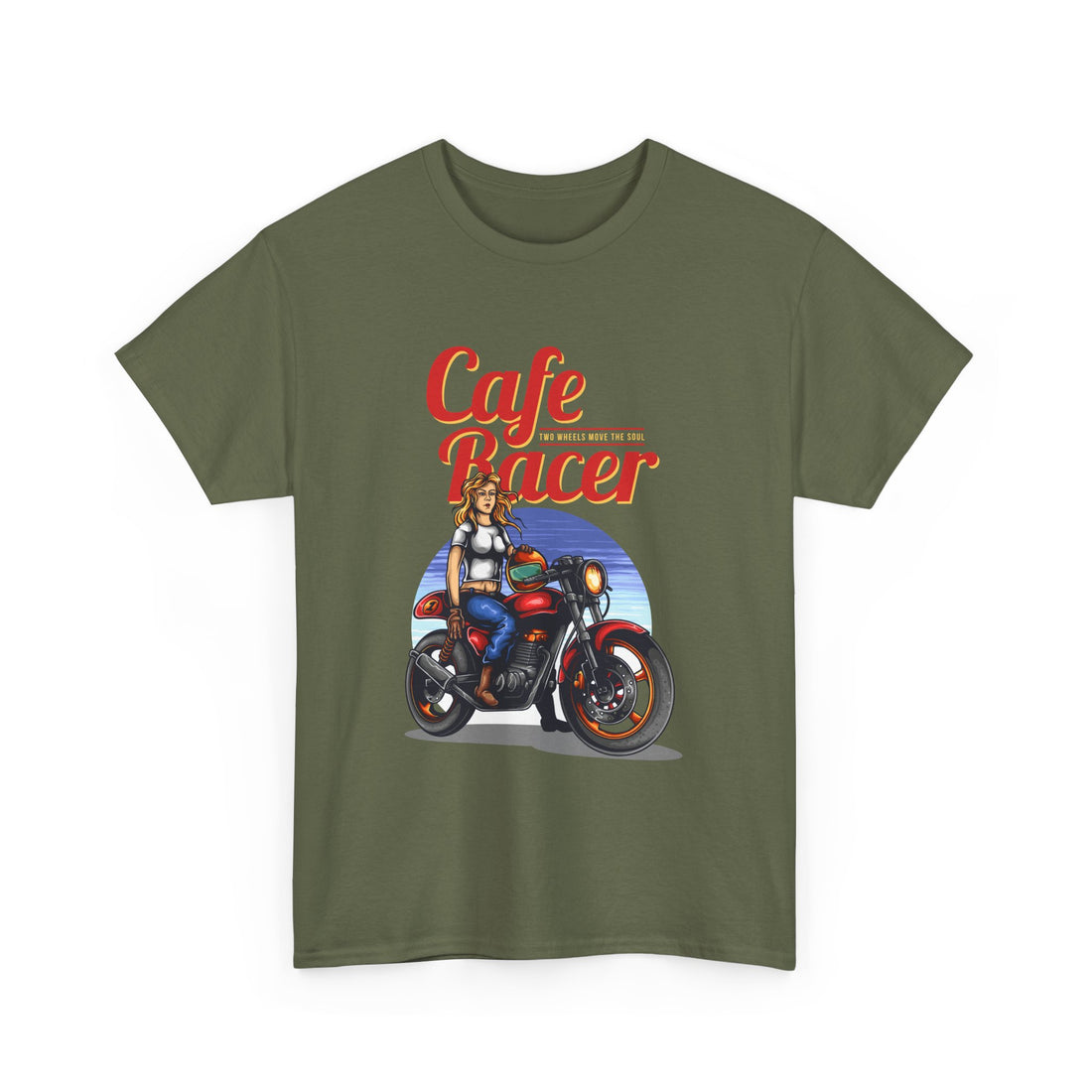 Two Wheels Move The Soul T-Shirt - Graphic T-Shirt from Tee Utopia