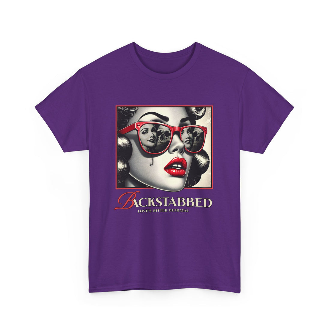 Backstabbed T-Shirt - Graphic T-Shirt from Tee Utopia
