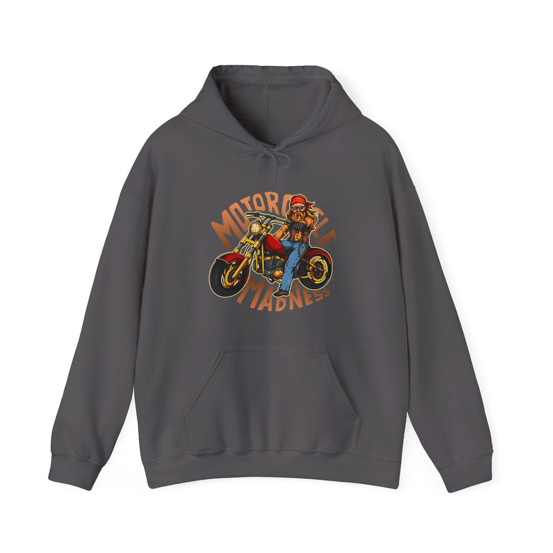 Motorcycle Madness Hoodie - Graphic Hoodie from Tee Utopia