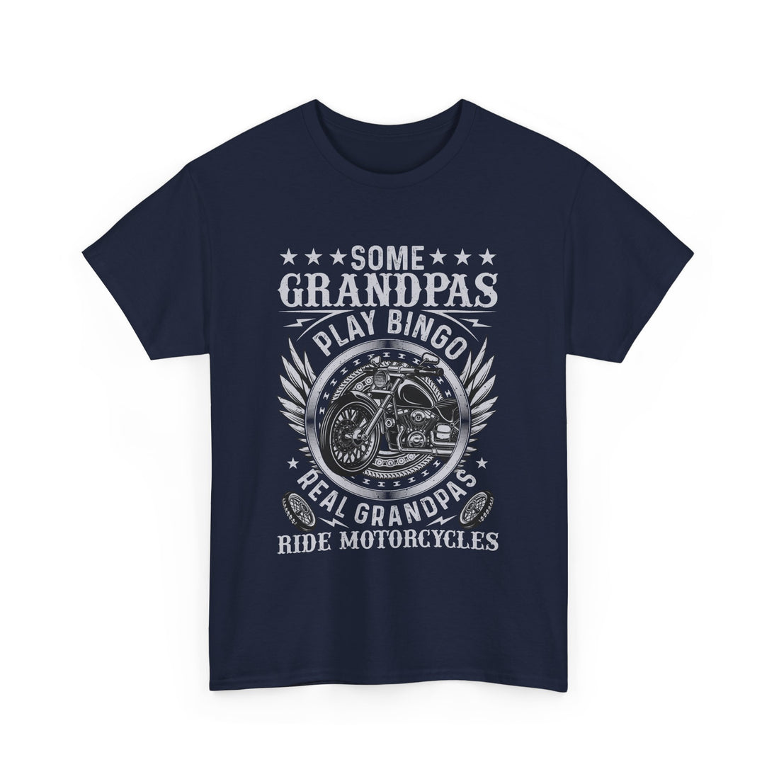 Real Grandpas Ride T-Shirt - Graphic T-Shirt from Tee Utopia