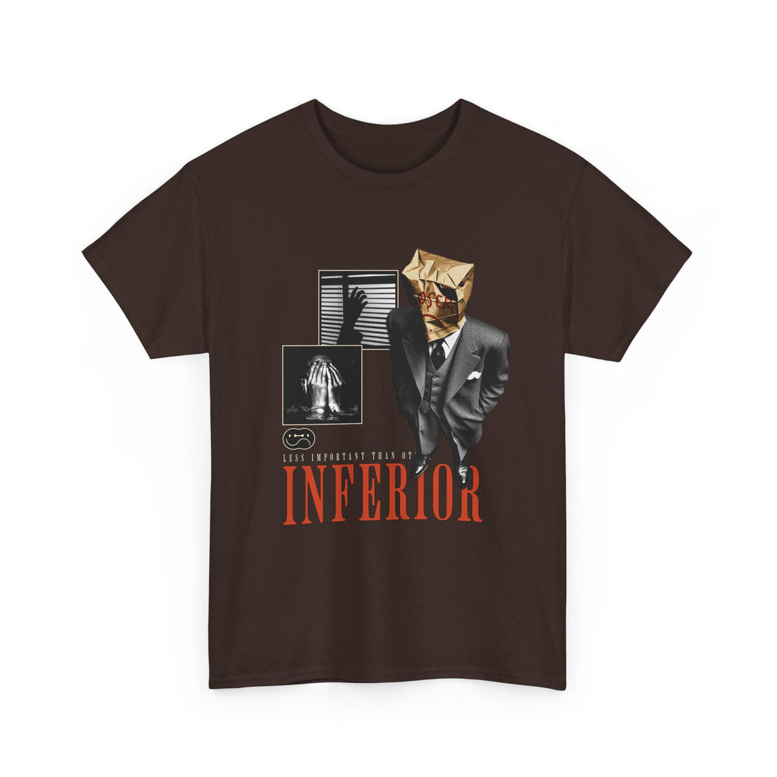 Inferior T-Shirt - Graphic T-Shirt from Tee Utopia