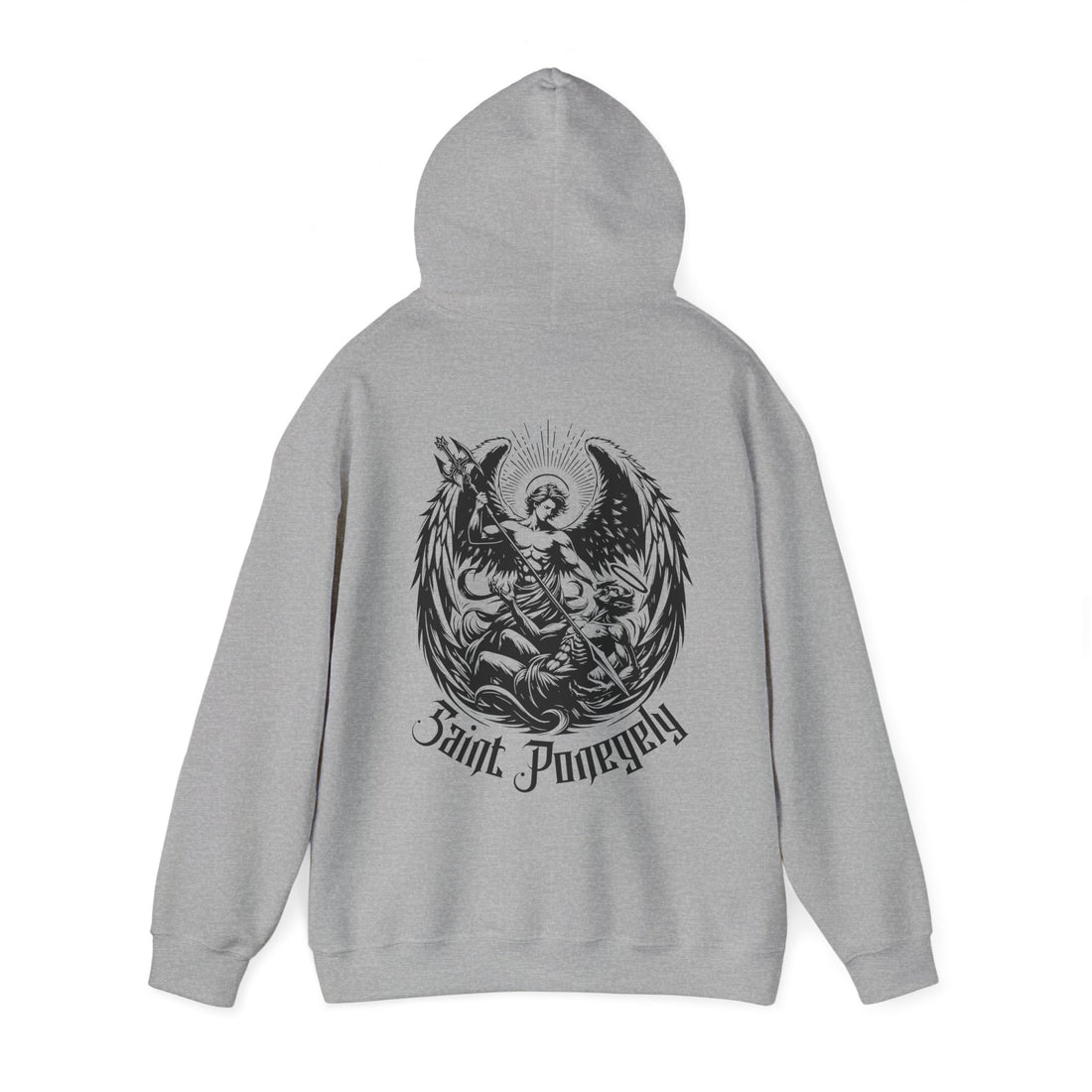 Saint Ponegely Front and Back Hoodie