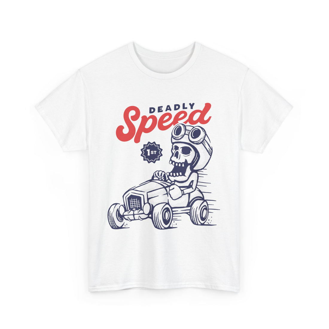 Deadly Speed T-Shirt - Graphic T-Shirt from Tee Utopia