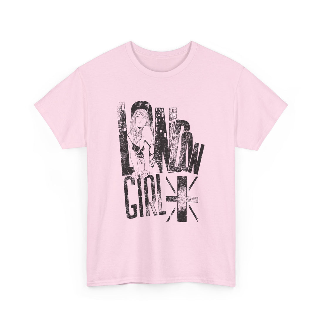 London Girl T-Shirt - Graphic T-Shirt from Tee Utopia